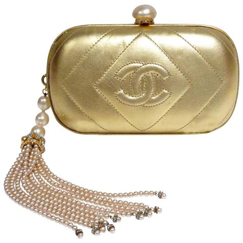 chanel crystal clutch|Chanel vintage clutch.